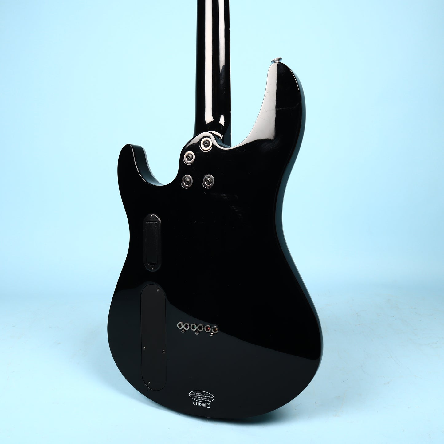 Yamaha RGX A2 2009 Black Guitar Light Up Knobs