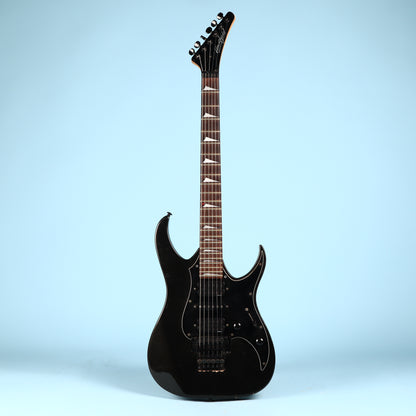 Heartfield Fender Talon Electric Guitar Black Chopped Headstock