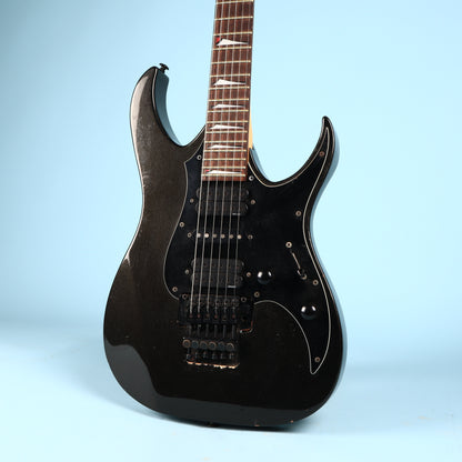 Heartfield Fender Talon Electric Guitar Black Chopped Headstock