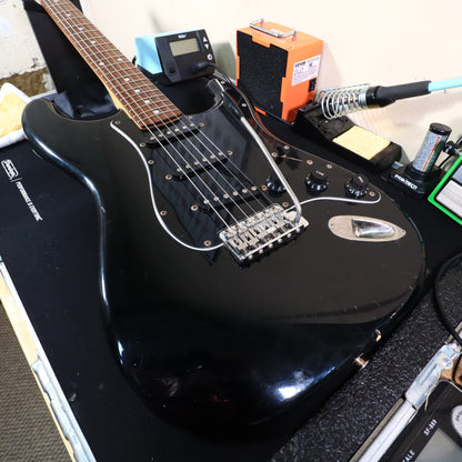 Squier by Fender '72 Reissue Stratocaster MIJ, Fujigen '83-'84 Black