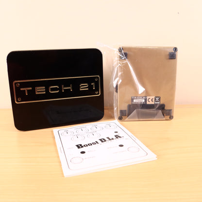 Tech 21 NYC Boost DLA Analog Delay Pedal Original Box