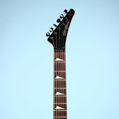 Heartfield Fender Talon Electric Guitar Black Chopped Headstock