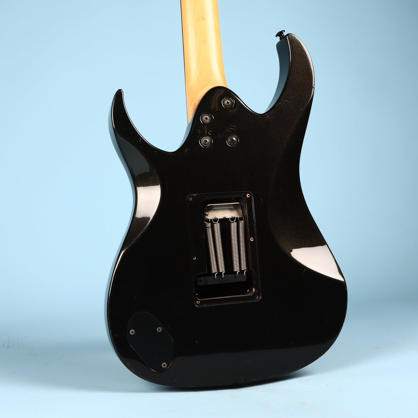 Heartfield Fender Talon Electric Guitar Black Chopped Headstock