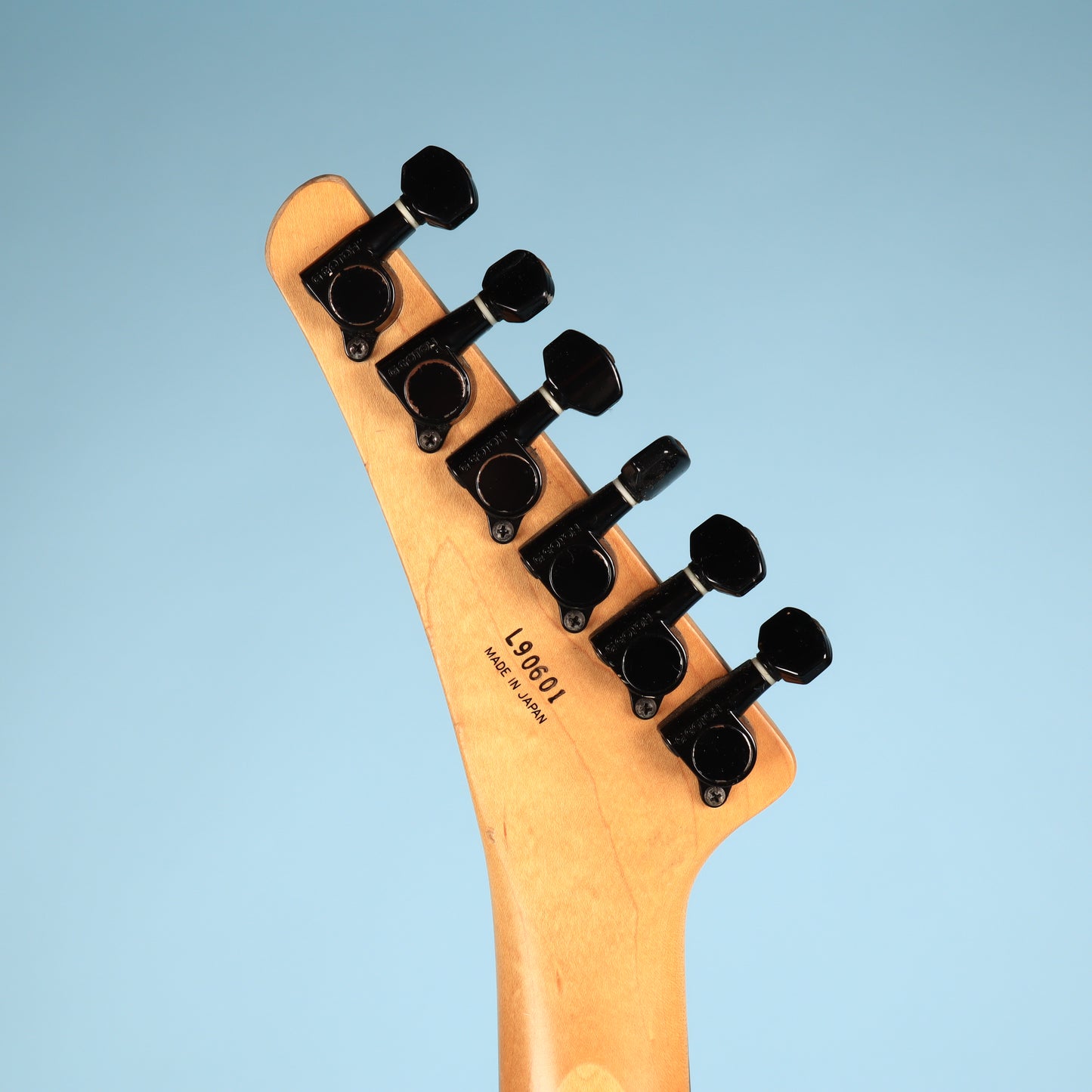 Heartfield Fender Talon Electric Guitar Black Chopped Headstock