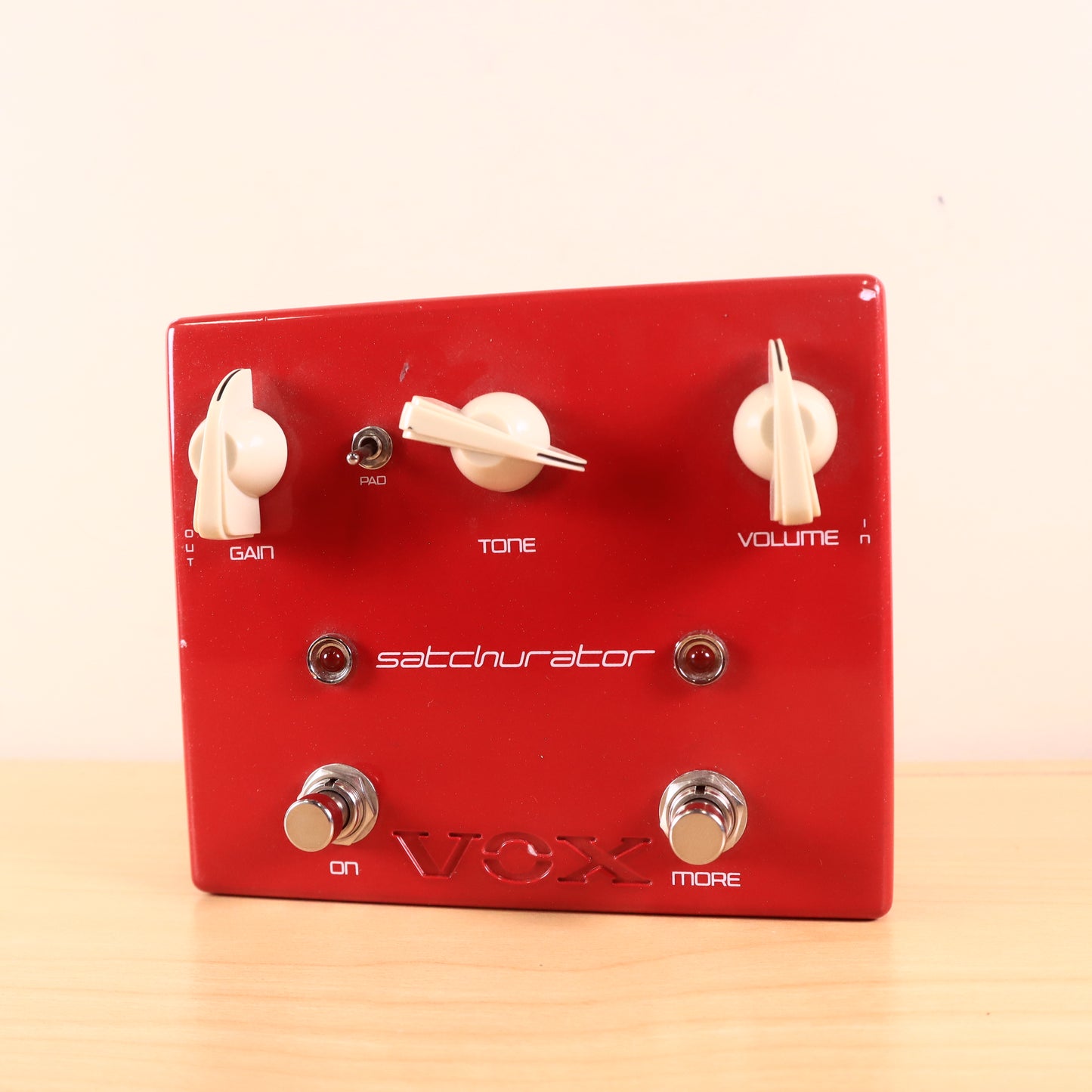 Vox Satchurator Joe Satriani Signature Distortion Effects Pedal