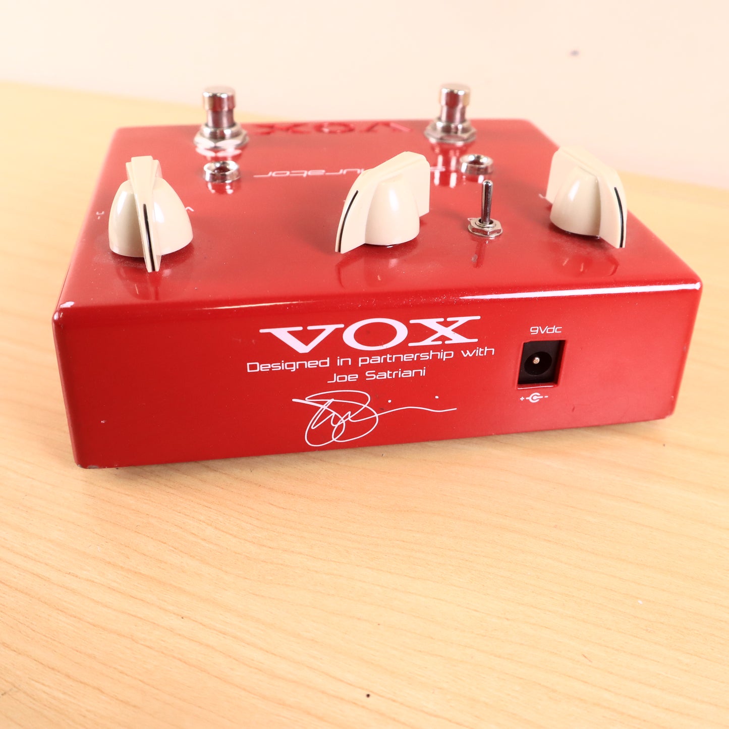 Vox Satchurator Joe Satriani Signature Distortion Effects Pedal