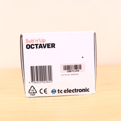 TC Electronic Sub 'N' Up Octave Pedal Octaver UNOPENED