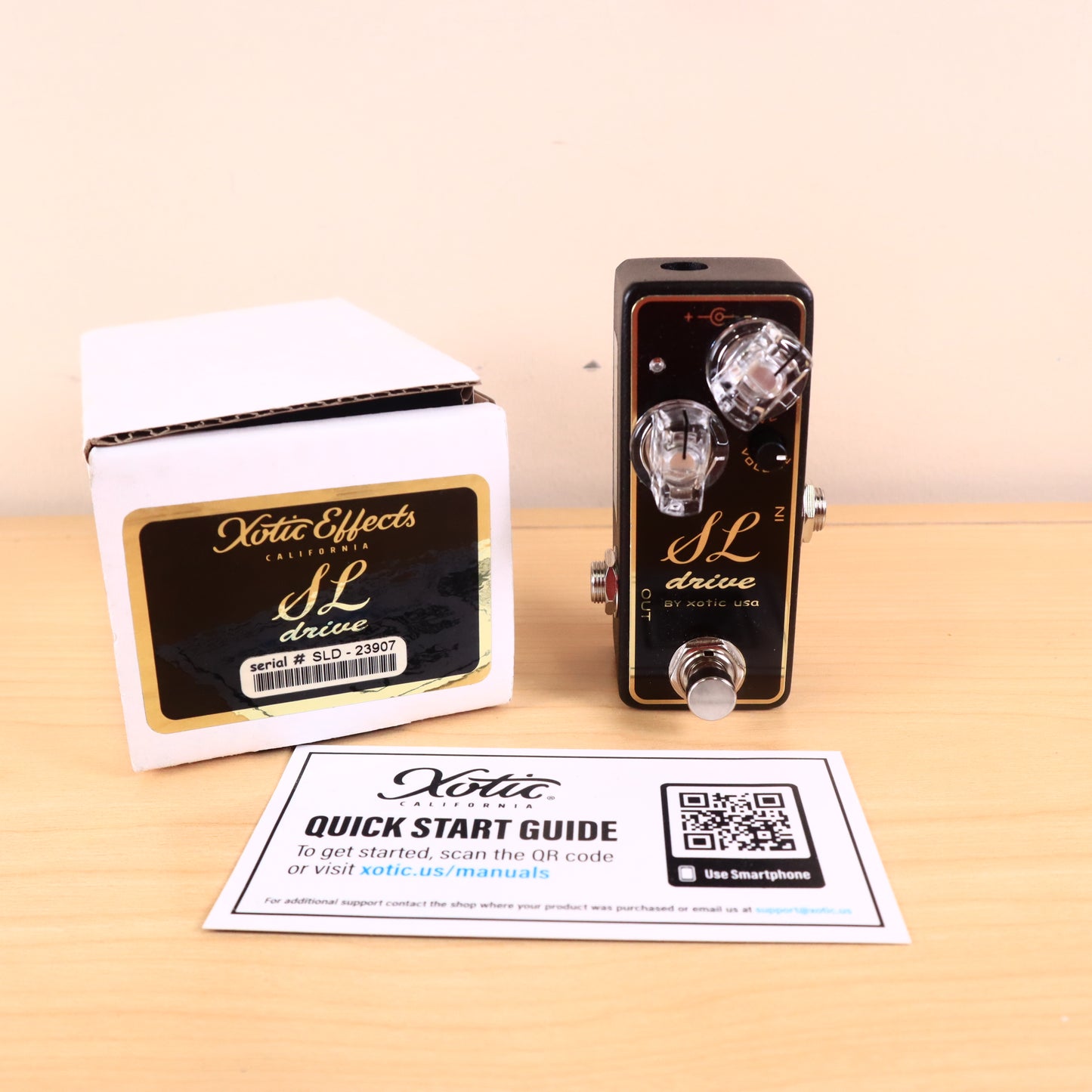 Xotic SL Drive Mini Overdrive Pedal *Open Box*