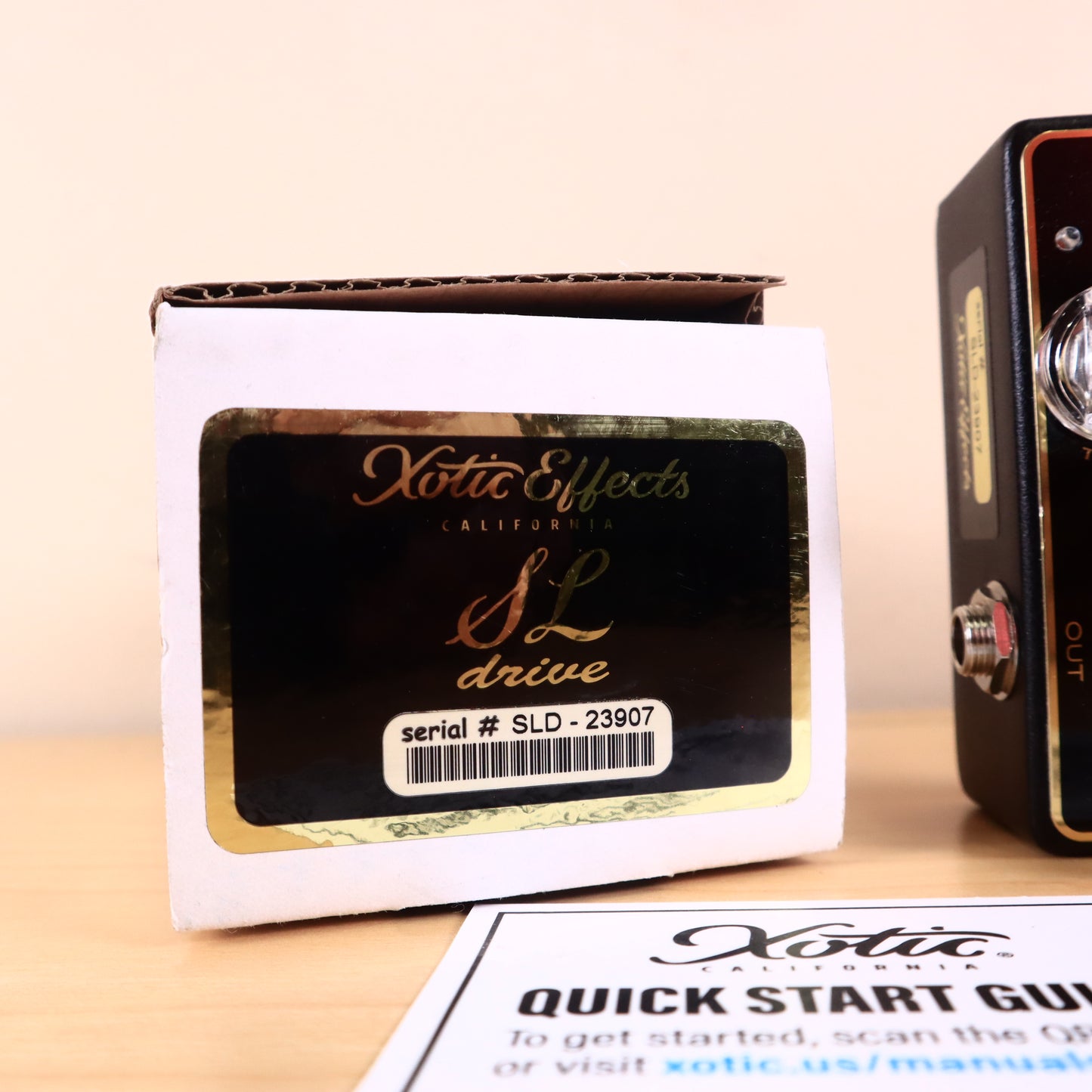 Xotic SL Drive Mini Overdrive Pedal *Open Box*
