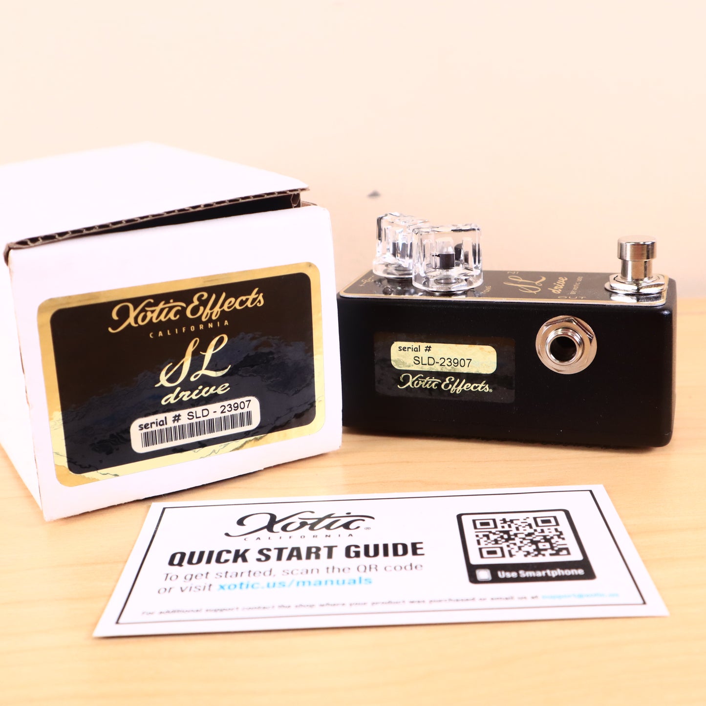 Xotic SL Drive Mini Overdrive Pedal *Open Box*