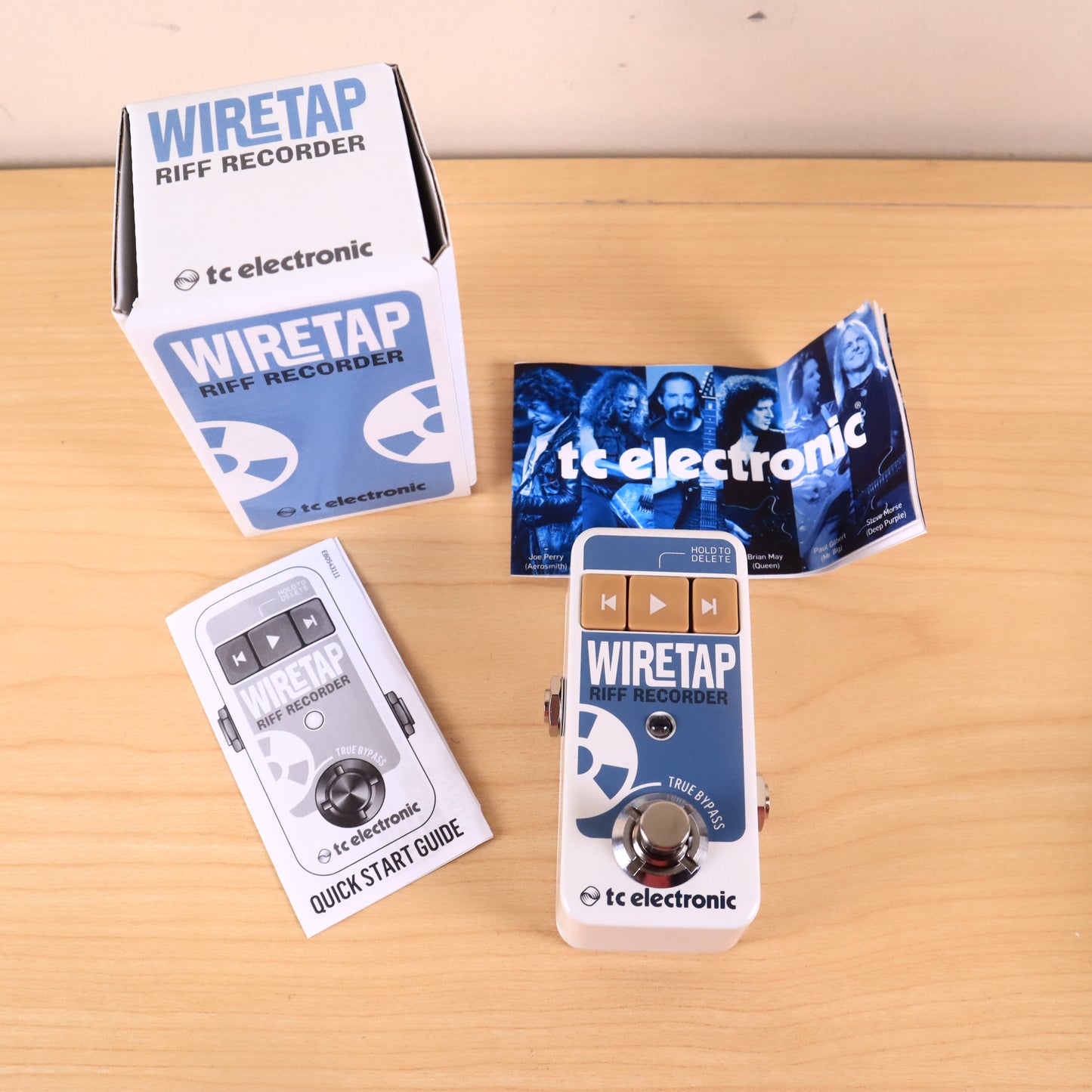 TC Electronic WireTap Riff Recorder Pedal *Open Box*