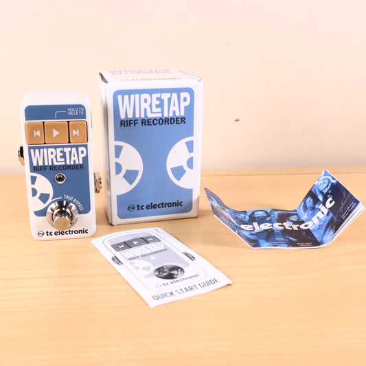 TC Electronic WireTap Riff Recorder Pedal *Open Box*