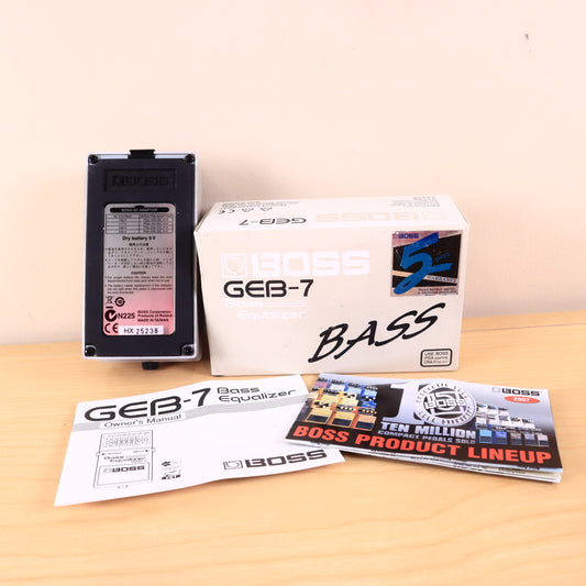 BOSS GEB-7 Band Equalizer Pedal *Open Box*