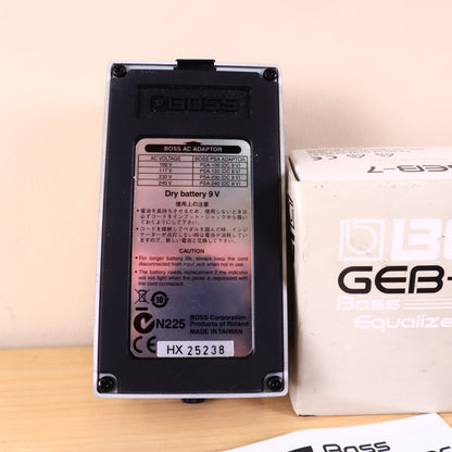 BOSS GEB-7 Band Equalizer Pedal *Open Box*
