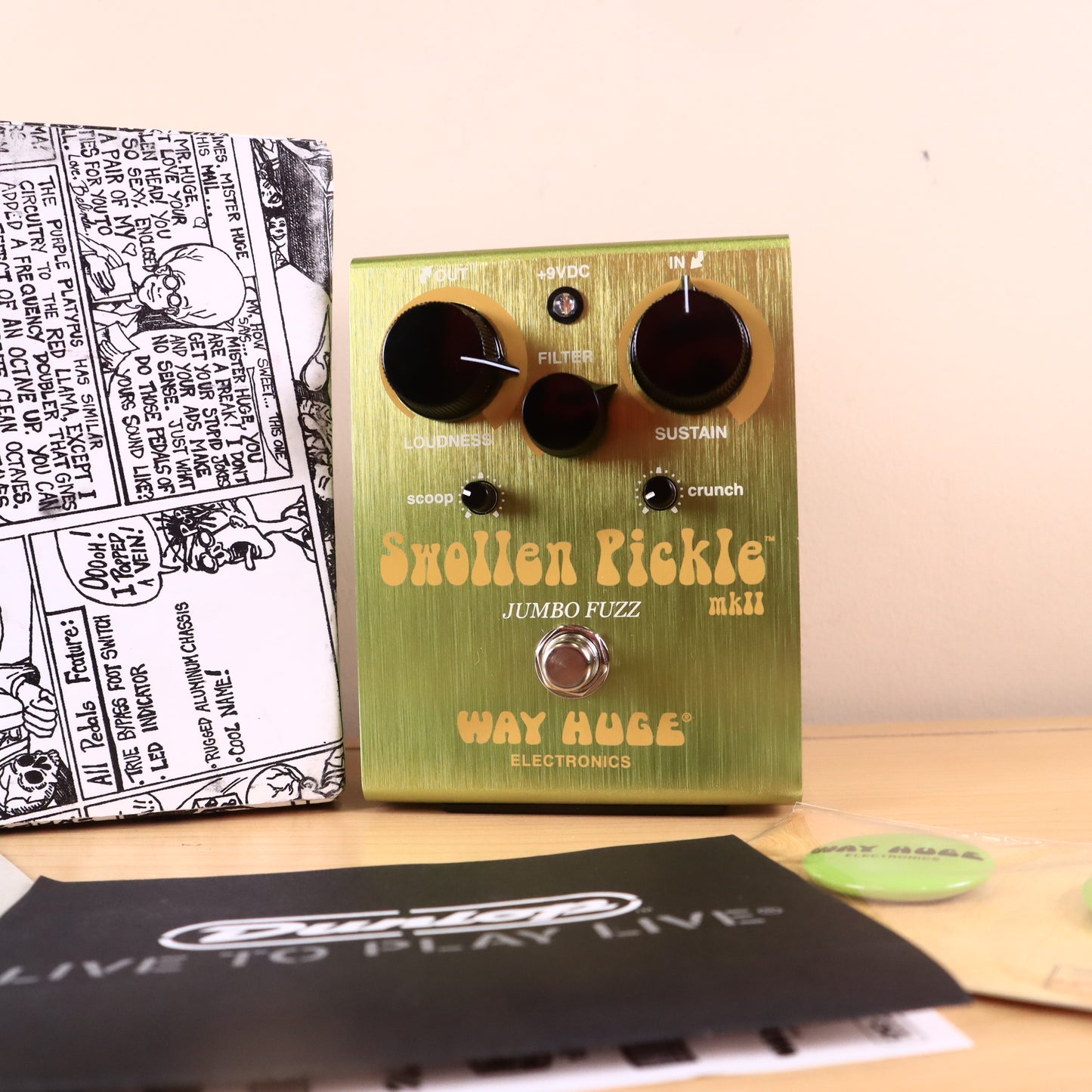 Way Huge Swollen Pickle MkII Jumbo Fuzz Pedal *OPEN BOX*