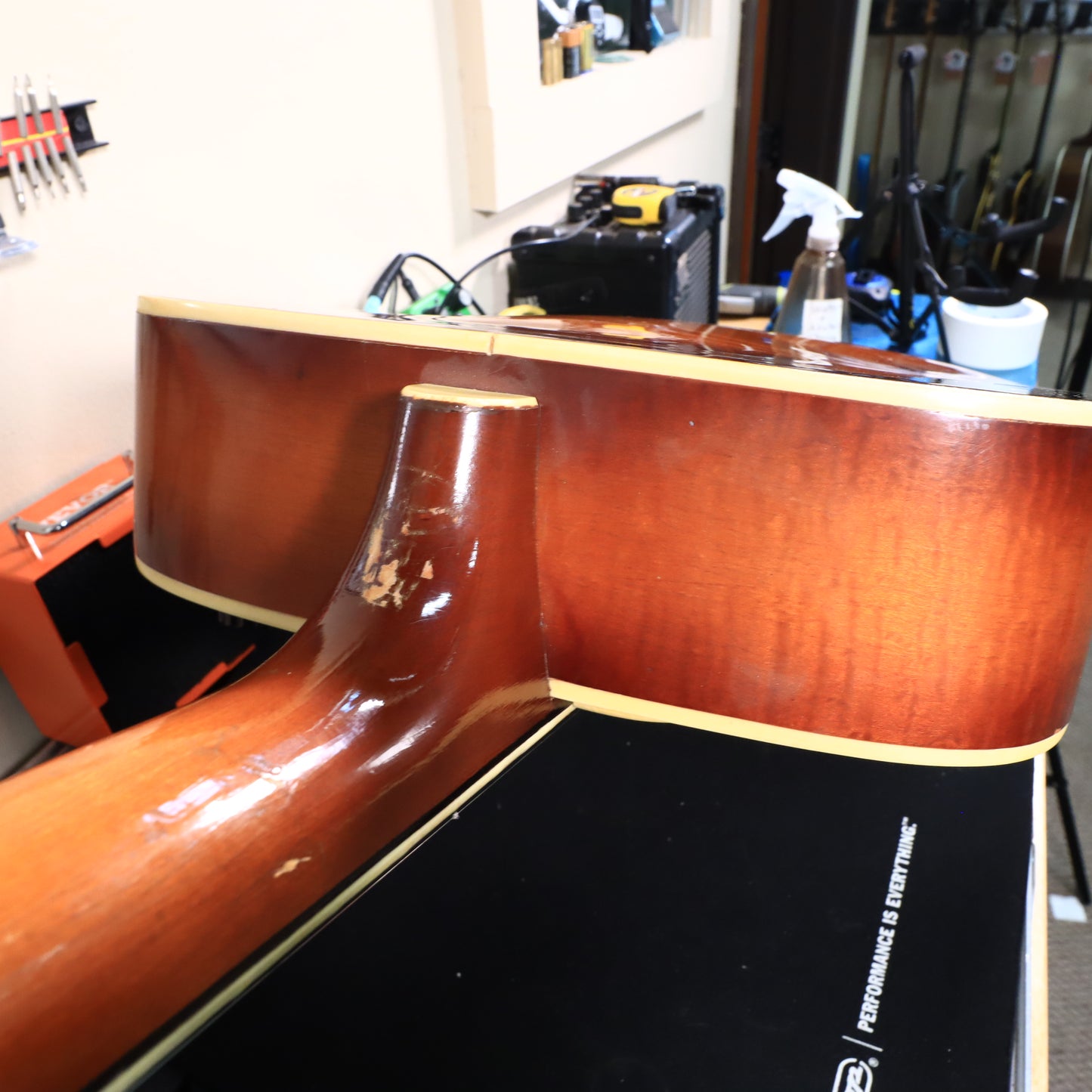 1950s Kay Sherwood Deluxe Sunburst Archtop Electric