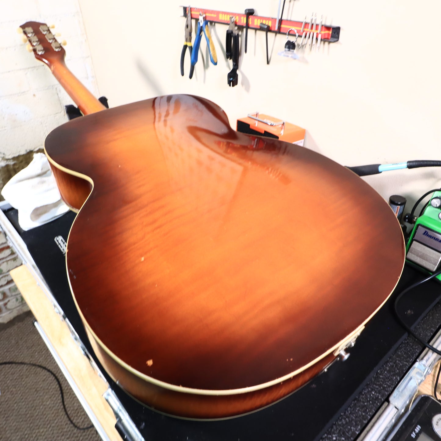 1950s Kay Sherwood Deluxe Sunburst Archtop Electric