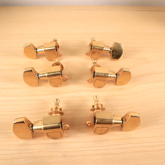1970s 80s 3x3 Schaller West Germany Guitar Tuner Gold Finish
