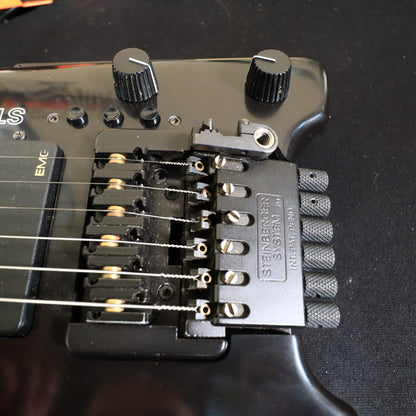 1990 Steinberger USA GL4T Electric Guitar Black