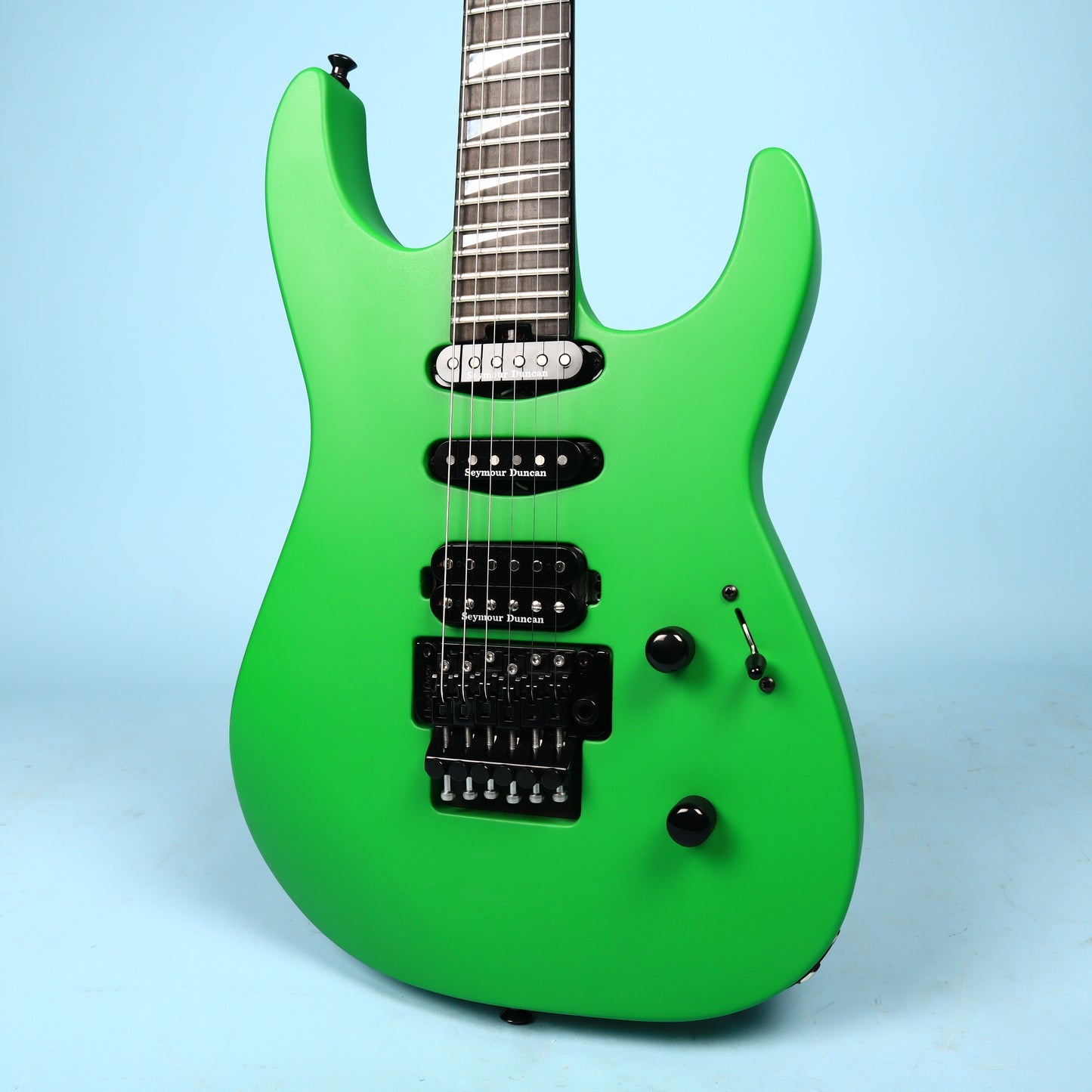 2023 Jackson USA American Series Soloist SL3 Satin Slime Green