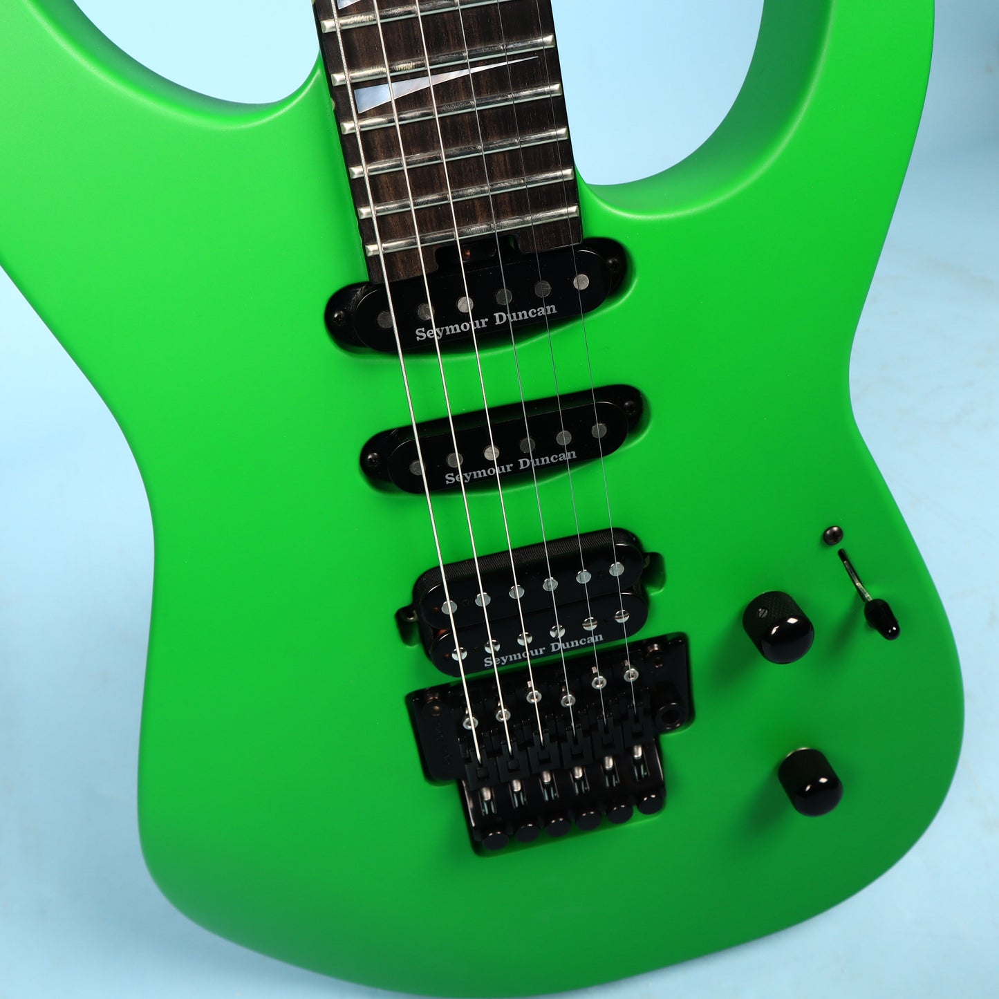 2023 Jackson USA American Series Soloist SL3 Satin Slime Green