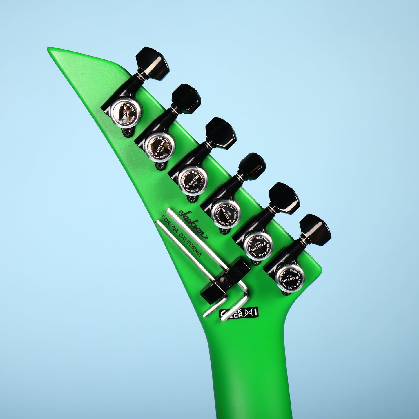 2023 Jackson USA American Series Soloist SL3 Satin Slime Green