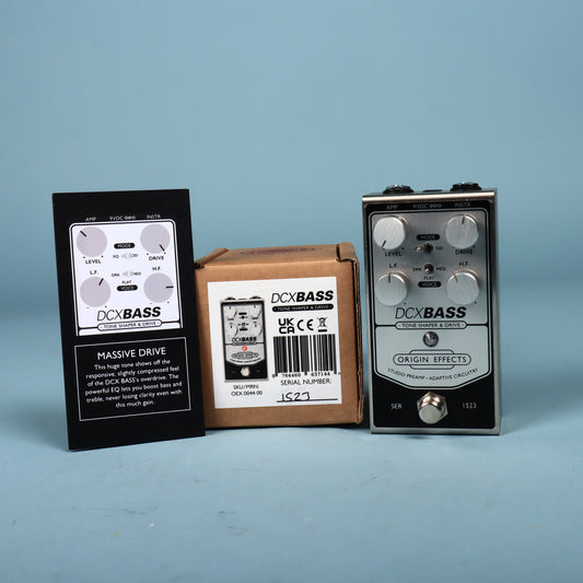 Origin Effects DCX Bass Tone Shaper & Drive Pedal *Open Box*