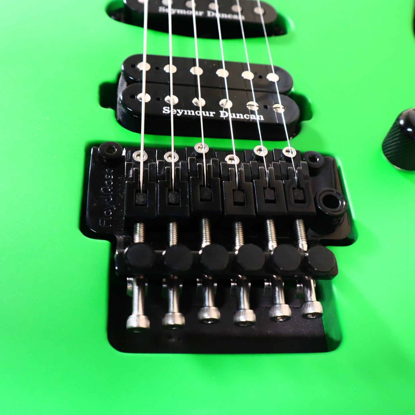 2023 Jackson USA American Series Soloist SL3 Satin Slime Green