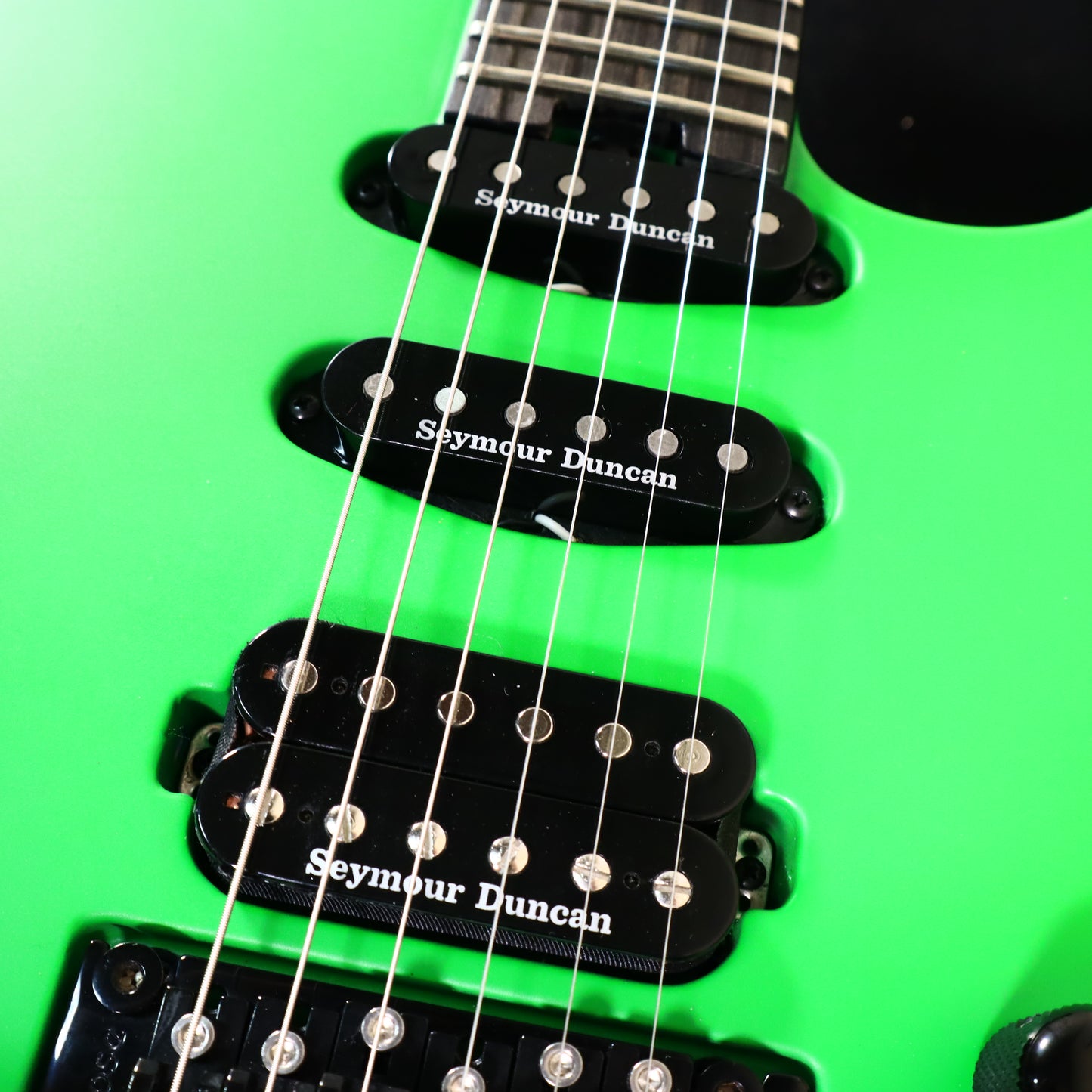 2023 Jackson USA American Series Soloist SL3 Satin Slime Green