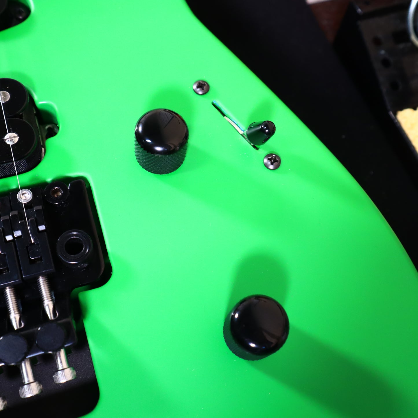 2023 Jackson USA American Series Soloist SL3 Satin Slime Green