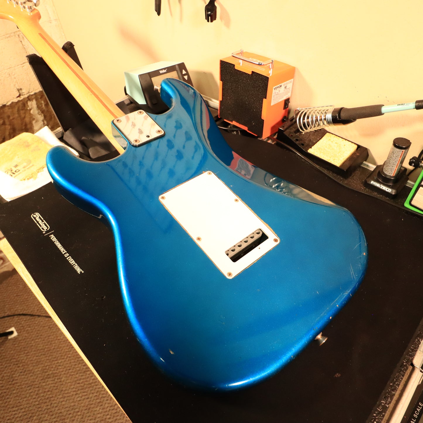 1986 Fender Blue Contemporary MIJ Japan Strat Stratocaster