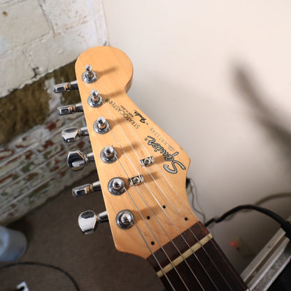 1986 Squier White Japan Stratocaster Electric Guitar