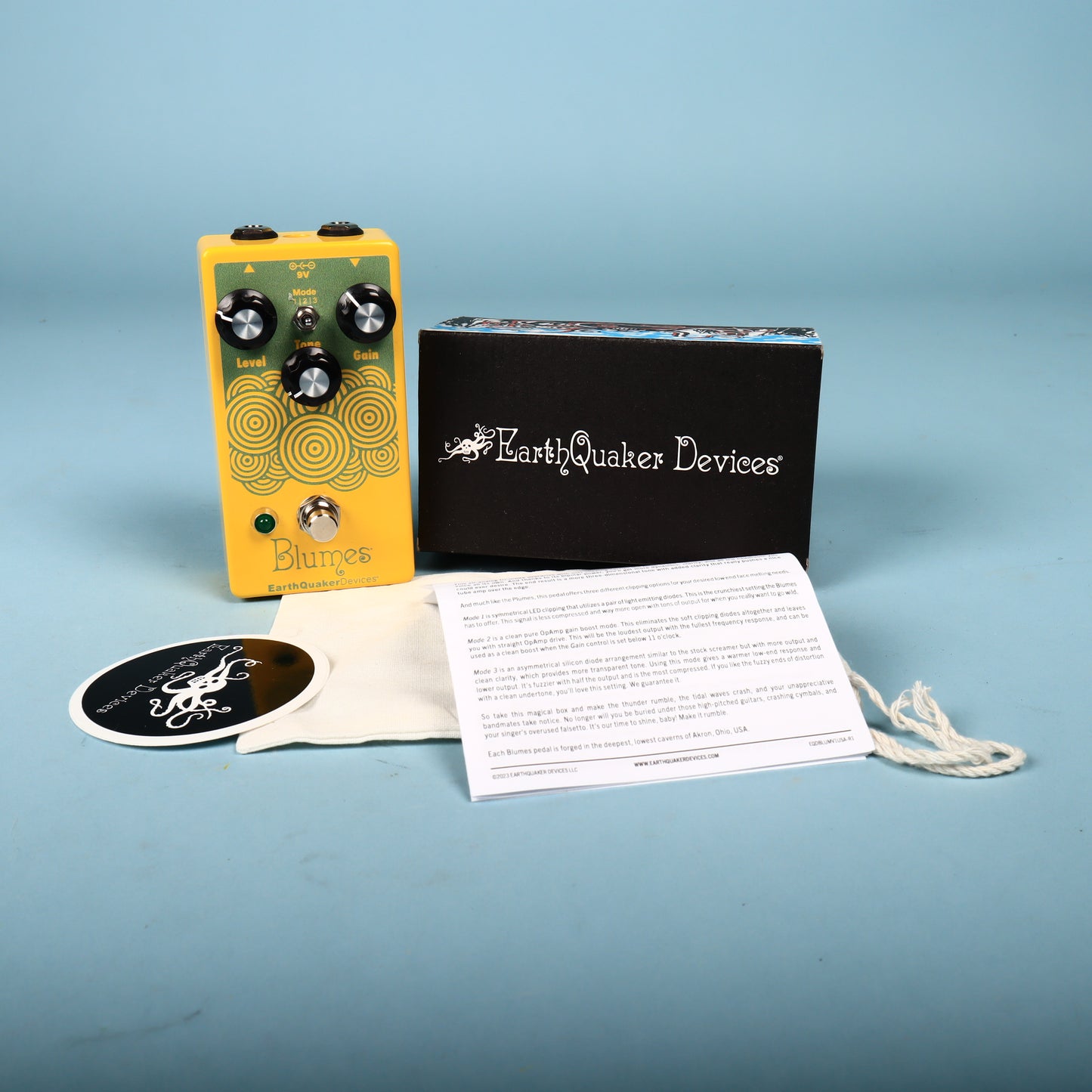 EarthQuaker Devices Blumes Low Signal Shredder Overdrive Pedal