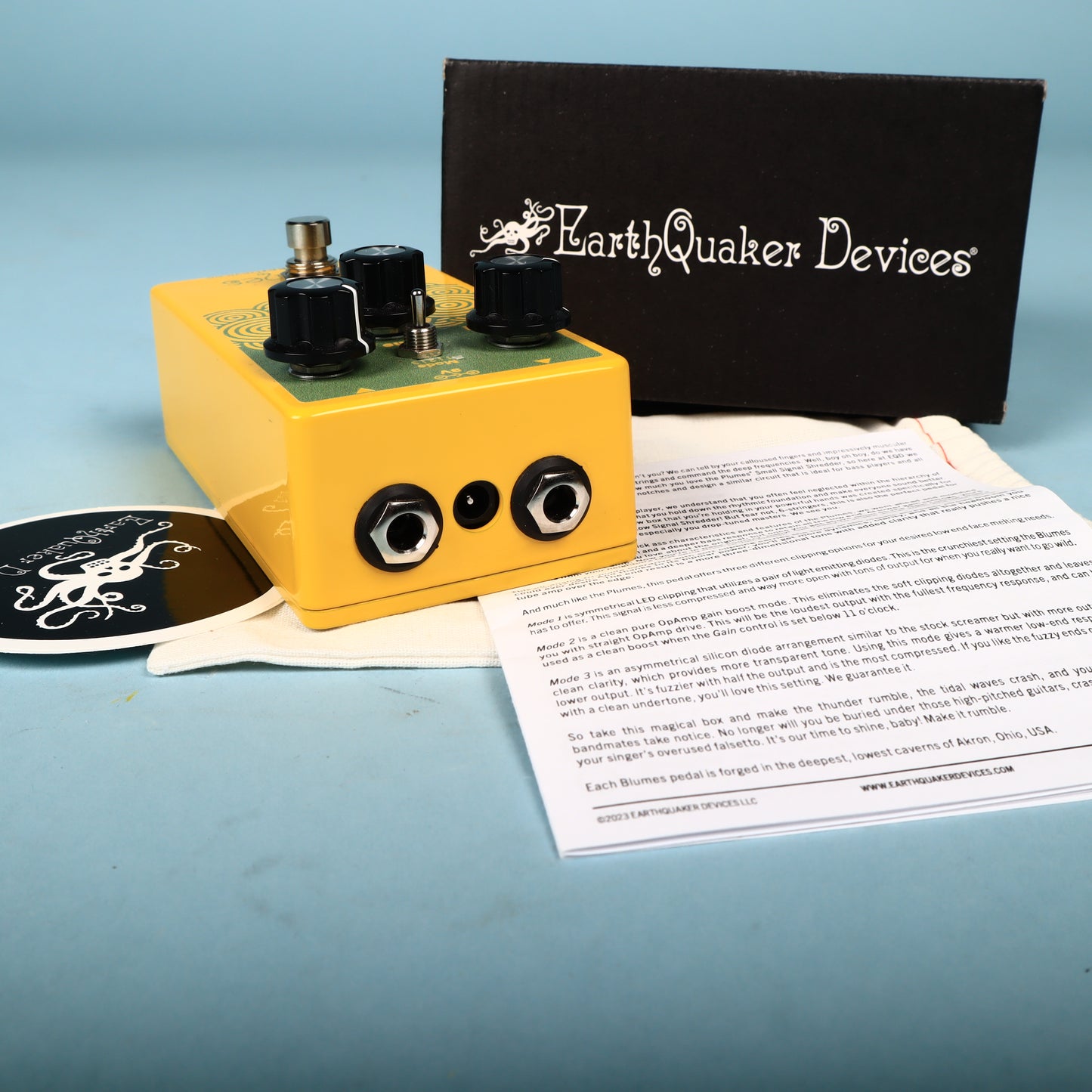 EarthQuaker Devices Blumes Low Signal Shredder Overdrive Pedal