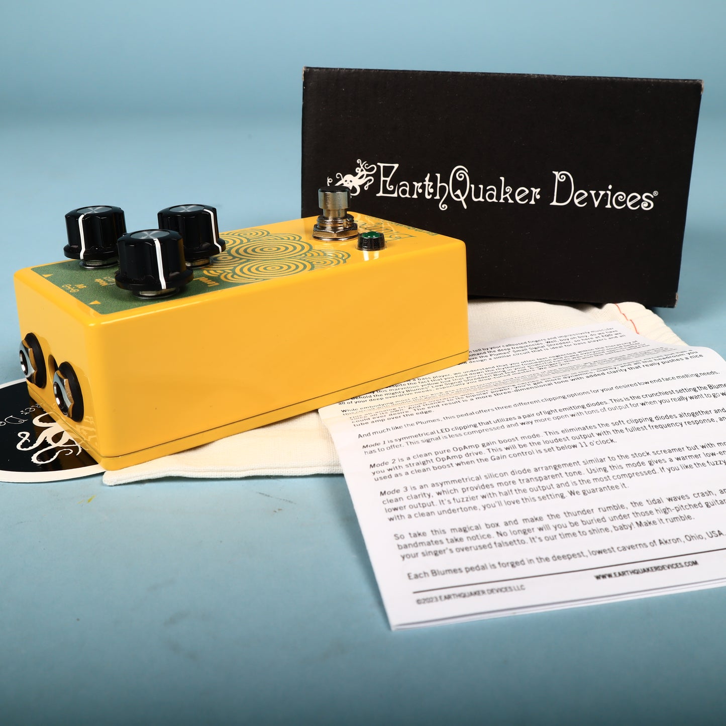 EarthQuaker Devices Blumes Low Signal Shredder Overdrive Pedal
