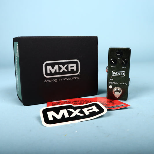 MXR M299 Carbon Copy Analog Delay Mini Pedal Open Box