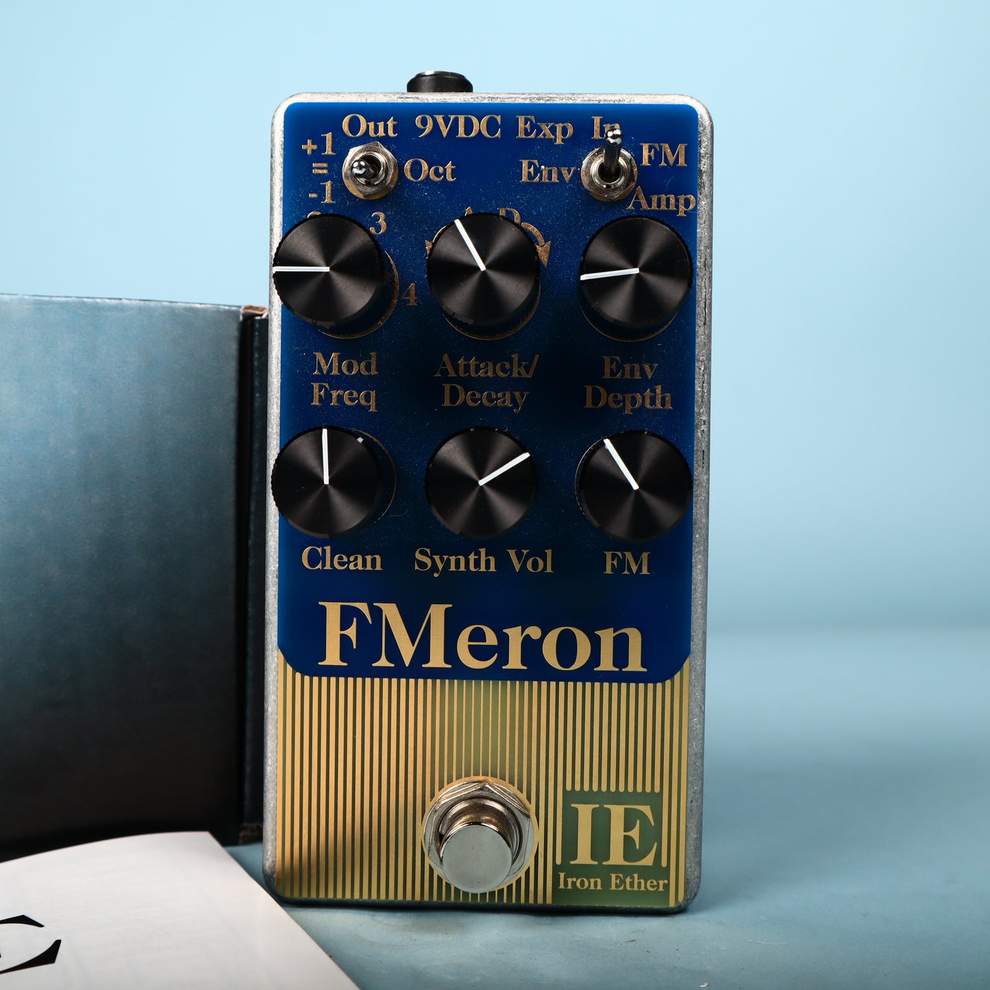 Iron Ether FMeron Bass Synthesizer Guitar Effects Pedal w/ Original Box