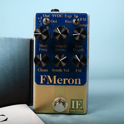 Iron Ether FMeron Bass Synthesizer Guitar Effects Pedal w/ Original Box