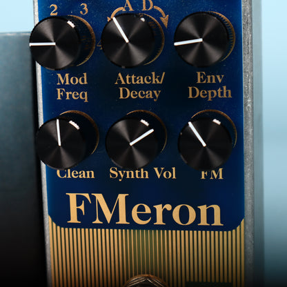 Iron Ether FMeron Bass Synthesizer Guitar Effects Pedal w/ Original Box