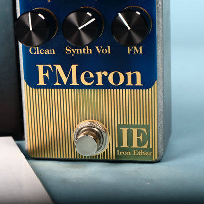 Iron Ether FMeron Bass Synthesizer Guitar Effects Pedal w/ Original Box