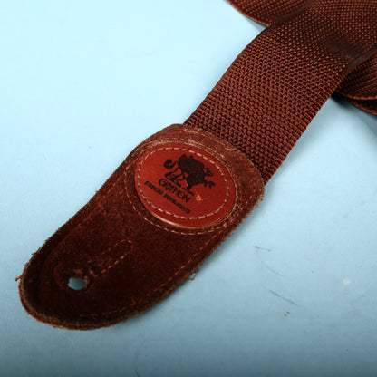 Levy's Gryphon Palo Alto Nylon Guitar Leather Ends Strap Canada