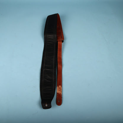 Levy's MSS1Z Leather Bass Guitar Padded Strap