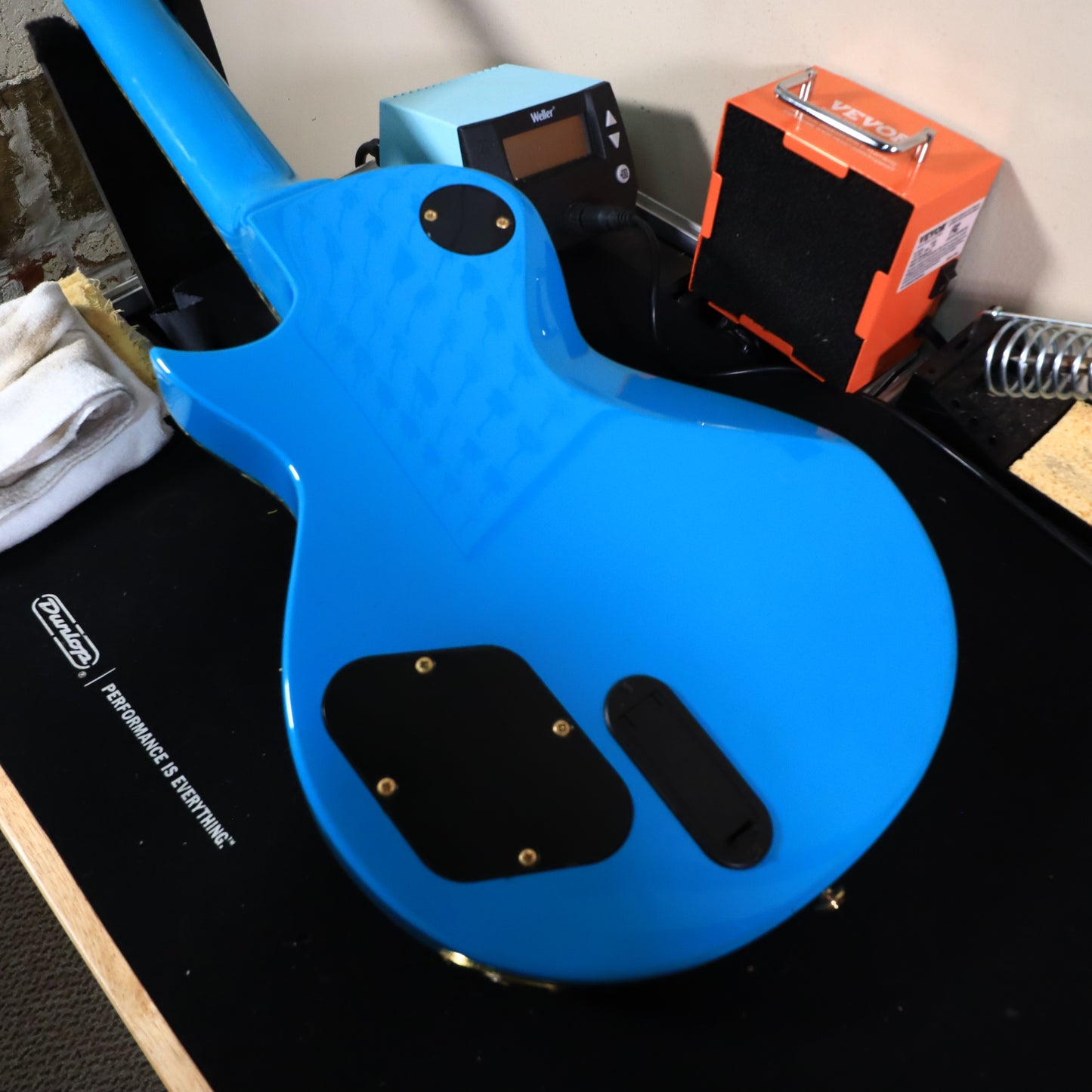 Doraemon by ESP Japan 80th Anniversary Solid Body Blue