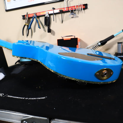 Doraemon by ESP Japan 80th Anniversary Solid Body Blue