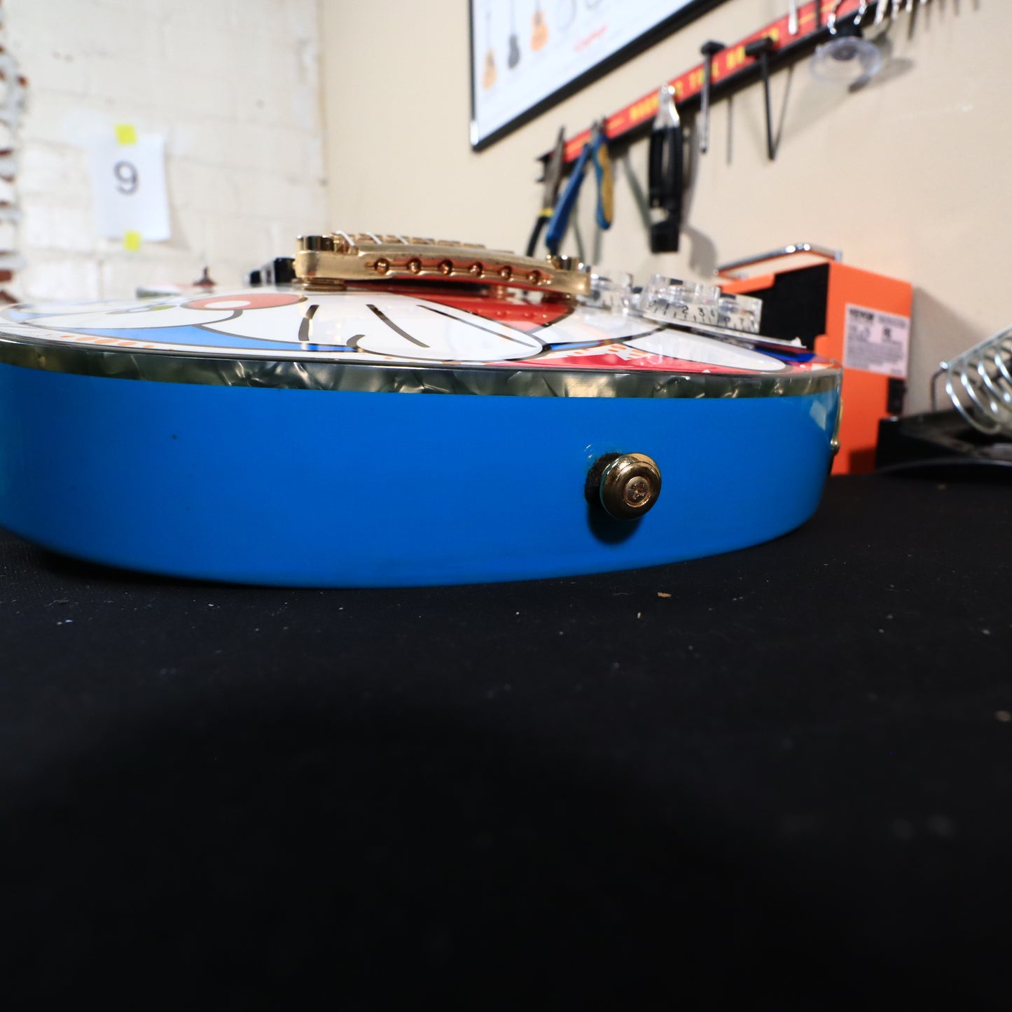 Doraemon by ESP Japan 80th Anniversary Solid Body Blue