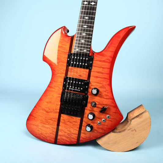 2008 B.C. Rich Mockingbird ST Floyd Rose Electric Guitar Honey Burst