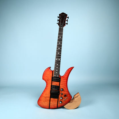 2008 B.C. Rich Mockingbird ST Floyd Rose Electric Guitar Honey Burst