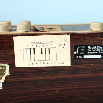Vintage Rare 1970s Radel DX Mini Saarang Electonic Tambura Synthesizer
