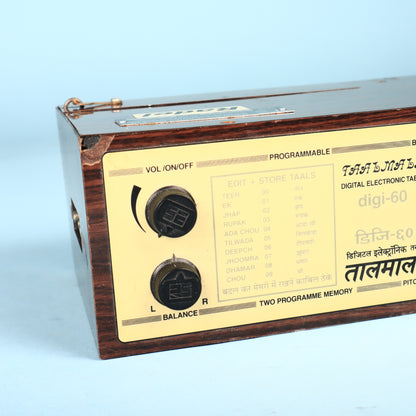 Vintage 1980s Radel Taalmala Digi-60 digital Electronic Tabla