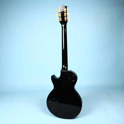 1995 Black Gibson Les Paul Studio Gold Hardware Electric Guitar